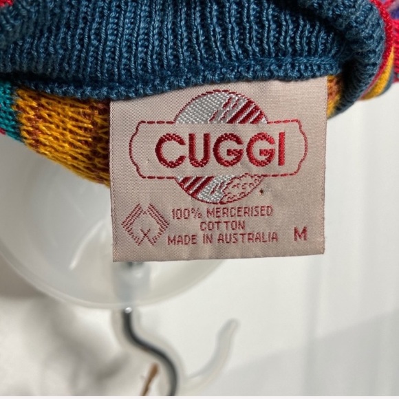 Cuggi vintage rainbow Roman Numerals 80’s cardigan - Picture 9 of 9